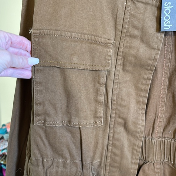 NWT 3XL by STOOSH brown light weight jacket. - Picture 4 of 7